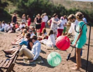 Cérémonie Laïque sur la plage