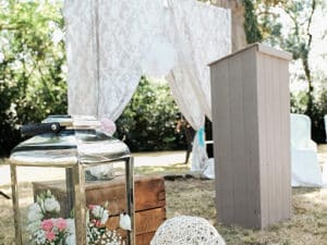 Service de décoration de location de mariage champêtre indus folk élégant raffiné bohème chic - prix doux - zéro déchet - Narbonne - Occitanie